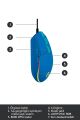 Logitech G102 LightSync Optik Kablolu Oyuncu Mouse - Mavi