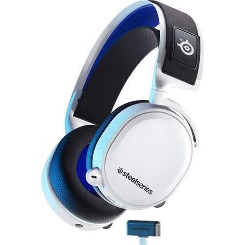 SteelSeries Arctis 7P+ Wireless PS5, PS4, PC Kablosuz Oyun Kulaklığı -Beyaz