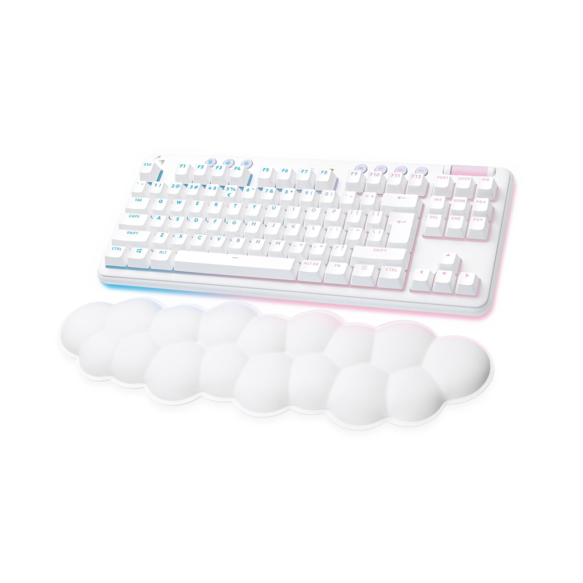 Logitech G Aurora G715 Lıghtspeed Kablosuz Tactile Ingilizce Q Oyuncu Klavyesi - Beyaz