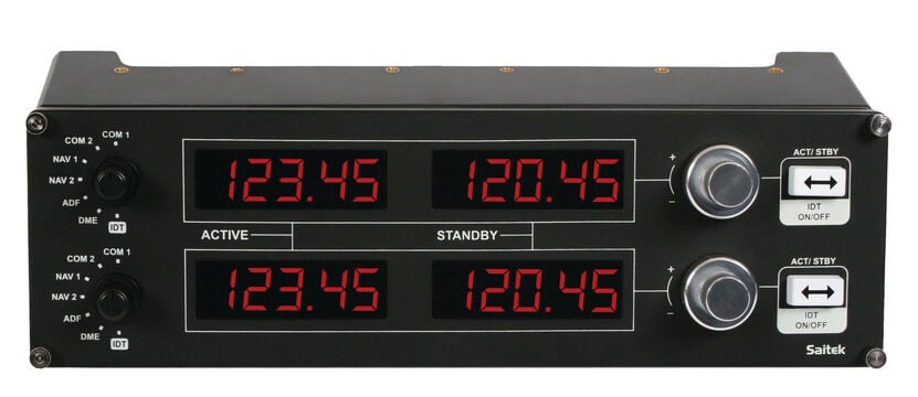 Logitech G Saitek Pro Flight Radio Panel