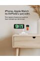 Belkin BoostCharge Pro 3'ü 1 Arada, Qi2 MagSafe Kablosuz Şarj İstasyonu, Beyaz