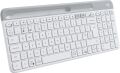Logitech K580 Ultra Ince Çoklu Cihaz Özellikli Türkçe Bluetooth Klavye - Beyaz