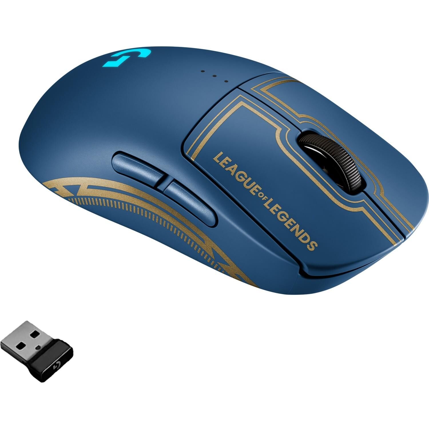 Logitech G Pro LoL Serisi Lightspeed Hero 25K Sensörlü Kablosuz Oyuncu Mouse