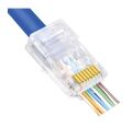 QPort Q-J600Y Yeni Nesil CAT6 50 Adet RJ-45 Konnektör