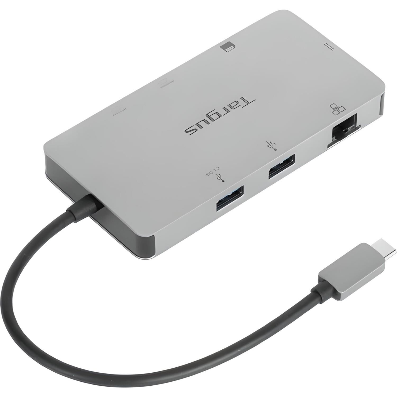 Targus DOCK419EUZ USB-C DP Alt Modu Tek Video 4K HDMI/VGA Bağlantı İstasyonu, 100W PD Geçişli