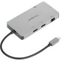 Targus DOCK419EUZ USB-C DP Alt Modu Tek Video 4K HDMI/VGA Bağlantı İstasyonu, 100W PD Geçişli
