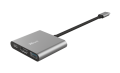 Trust 23772 Dalyx 3-in-1 USB-C Adaptör