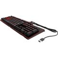 HP 6YW76AA Omen Encoder Kablolu Red Cherry Türkçe Mekanik Oyun Klavyesi