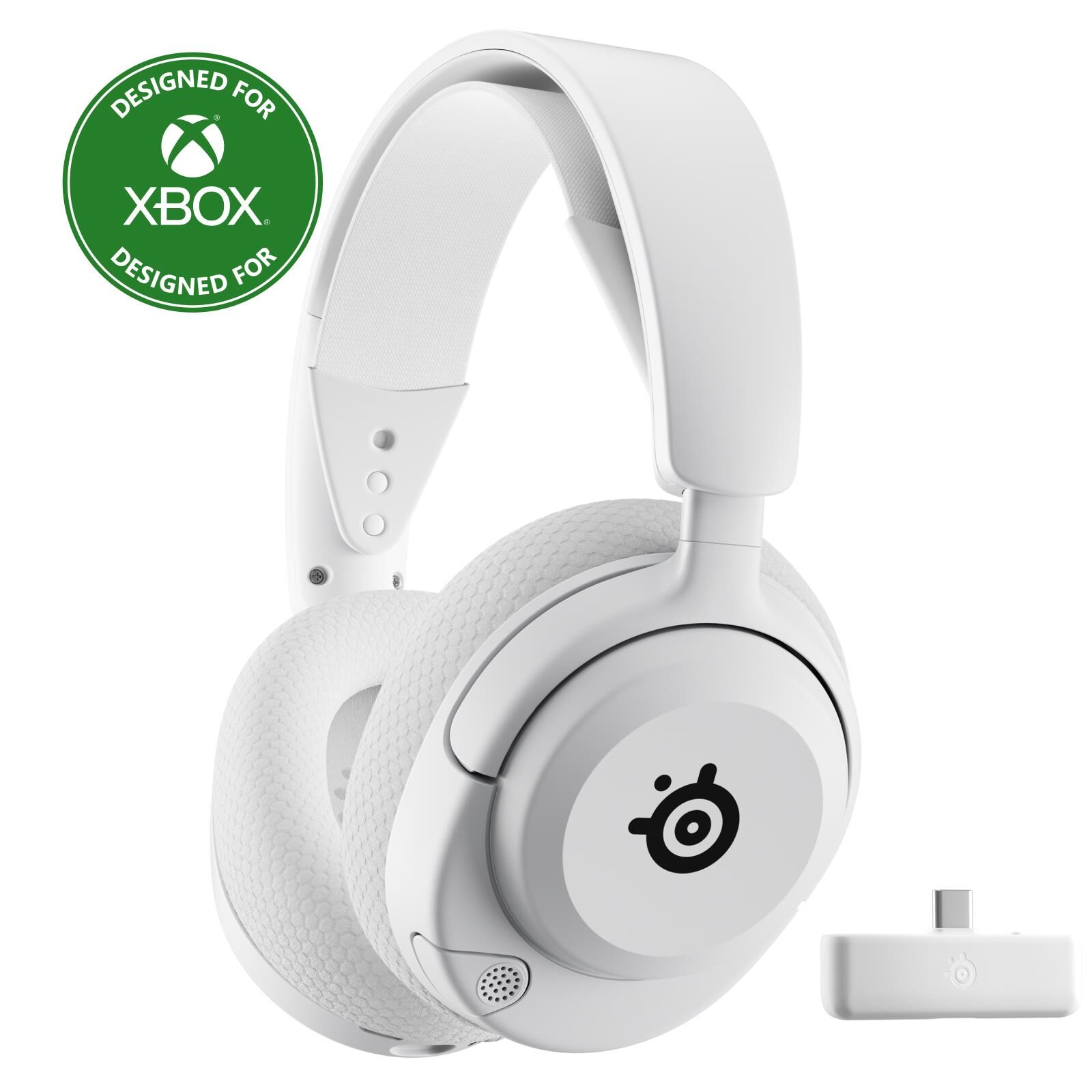 SteelSeries Arctis Nova 5X Wireless ve Bluetooth Xbox ve PC Kablosuz Oyuncu Kulaklığı - Beyaz