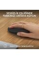 Logitech M350s Pebble 2 Bluetooth Kablosuz Sessiz Kompakt Mouse - Siyah
