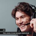 Logitech Astro A10 Kablolu Playstation Için Oyuncu Kulaklığı, Siyah