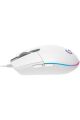 Logitech G102 Beyaz Lightsync Gaming Mouse + Oem Gaming Mouse Pad 40x30cm