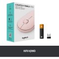 Logitech M350 Pebble İnce Kablosuz Bluetooth Mouse - Pembe 910-005717