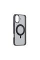 Baseus SkyRing Serisi 360° MagSafe Telefon Kılıfı Standlı iPhone 16 - Siyah