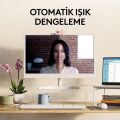 Logitech Brio 100 Full HD 1080p Gizlilik Kapaklı Mikrofonlu Web Kamerası - Pembe