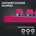 Logitech G PRO X TKL LIGHTSPEED Kablosuz LIGHTSYNC RGB Mekanik Tactile Switch İngilizce Oyun Klavyesi - Pembe