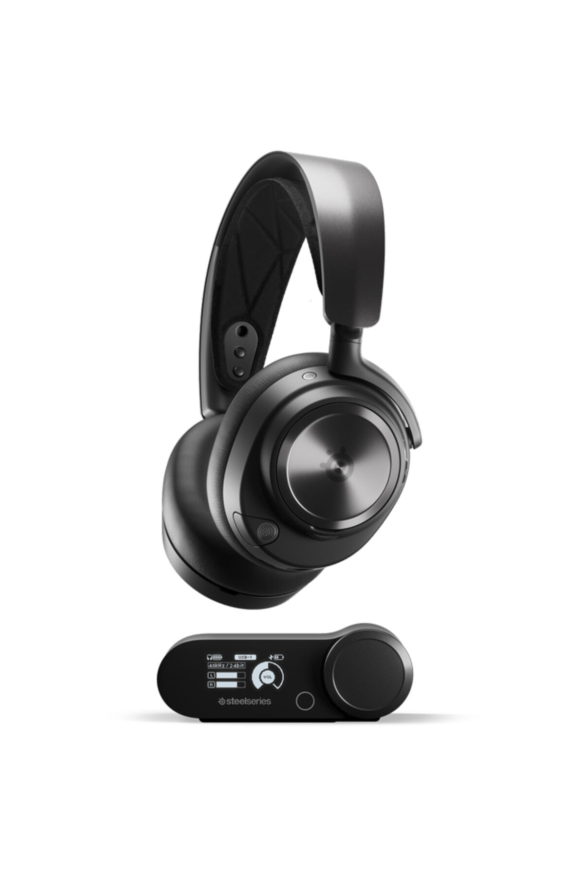 SteelSeries Arctis Nova Pro Wireless ETAIL BOX Kablosuz Gaming Oyuncu Kulaklığı -Siyah