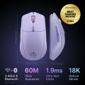 SteelSeries Rival 3 Wireless Gen 2 Gaming Mouse - 2.4GHz ve Bluetooth Bağlantı - Lila