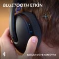 Logitech G325 Lıghtspeed Bluetooth Kablosuz Mikrofonlu Oyuncu Kulaklığı, Siyah