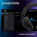 Logitech G325 Lıghtspeed Bluetooth Kablosuz Mikrofonlu Oyuncu Kulaklığı, Siyah