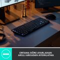 Logitech MX Mechanical Kablosuz Aydınlatmalı İngilizce Q Mekanik Performans Klavyesi - Siyah