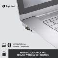 Logitech Signature MK650 Multi-Device Bolt Alıcılı Bluetooth Kablosuz Klavye ve Mouse Seti Türkçe Q - Siyah