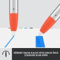 Logitech Slim Folio 10.2'' iPad 7. 8. 9. Nesil İçin Klavyeli Kılıf + Crayon iPad Uyumlu Dijital Kalem